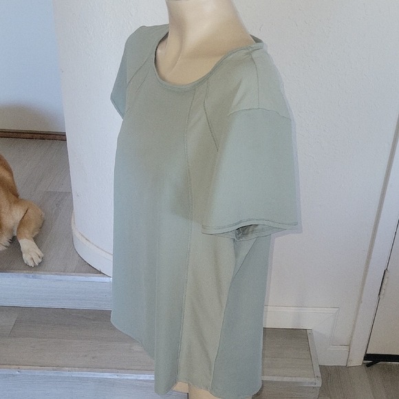 Spyder Active T-Shirt Athletic Top Short Sleeve Crew Neck Blue XL - Picture 4 of 6